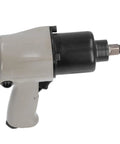 Heavy Duty Air Impact Wrench With Big Boy Strength And Massive 410Nm Torque Shreds Bolts Easily side view of tool.