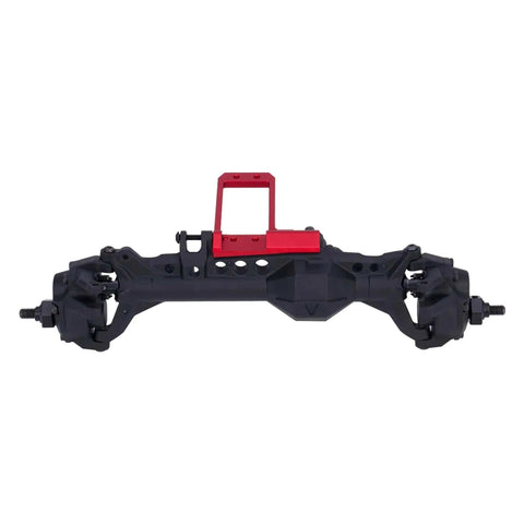 Beefy Aluminum 1/10 RC Portal Axle Servo Mount With Low Center Of Gravity CNC Front Axle Mount for 1/10 Crawler Upgrades