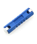 European Auto Torpedo Fuses 50 Pack With Color Coded Plastic Bodies Heavy Duty 25A fuse with blue plastic body for quick swaps.