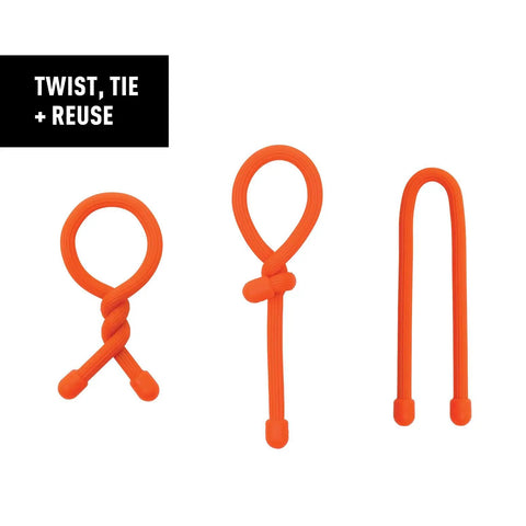 6 Inch Reusable Gear Ties Black 12 Pack Slick Rubber Coated Cord Organizers Electric Cable Management Clamps No Hassle Twist Ties For Wires Garage Setup And Ridiculously Handy Bundle Solutions