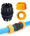 Three Pack Garden Hose Repair Kit With Durable Connectors And Extender For 3/4 Inch Or 5/8 Inch Hoses, Quick Repair Mender