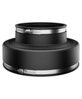 Heavy Duty Flexible Pvc Pipe Coupling For Cast Iron Or Plastic To Steel Plumbing Connections, 8-10 inch, elastomeric with steel clamps.