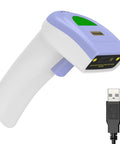 USB 1D Barcode Scanner Handheld Wired CCD Image Scanner That Reads Code 128 UPC EAN From Paper Or Screen For Warehouse Library Supermarket POS With Fast Scan And Durable Design