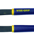 Workhorse Eight Inch Nail Puller Featuring Slick Split Jaw Grips And Top Shelf Spring Lever System For Zero Sweat Ripping Out Stubborn Fasteners On Decks Or Shop Projects with blue rubber grips.