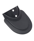Electric Scooter Rear Mud Flap Mudguard Durable Rubber Fishtail Style high density wear resistant easy install black piece