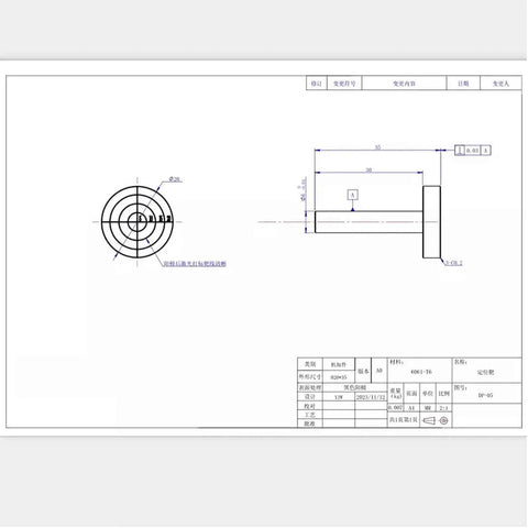 Technical drawing of Dual Clamp Gemstone Bonding Converter And Working Aligning Locator Jig with dimensions and specifications.