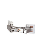 Two Pack Adjustable Angle Hydraulic Damper Hinge Soft Close Invisible Concealed Cabinet Hinges for beefy heavy duty furniture iron construction