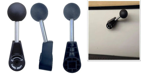 Heck Of A Rad Upgrade Slick Heavy Duty Forward Reverse Shift Lever For Ezgo Txt Rxv Golf Carts With Angled Ergonomic Grip