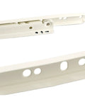 Thickened Two Rail Drawer Track Slides With Built In Roller Pulley For Cabinets And Desks Smooth Glide Keyboard Tray And Clothing Storage