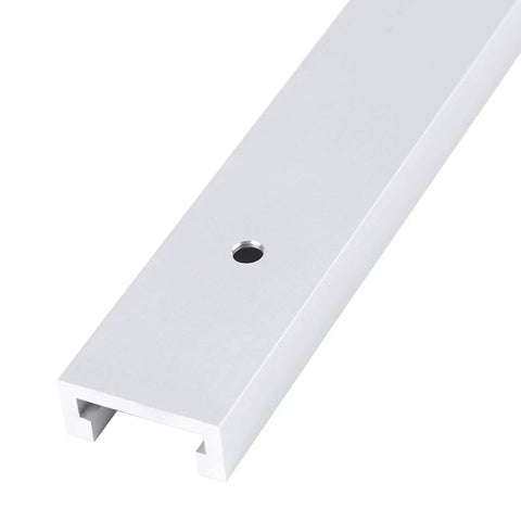 Aluminum T Slot Track For Woodworking Jigs And Fixtures With Durable Double Cut Profile And Predrilled Holes Easy Install Includes Screws