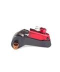 Portable Electric Hydraulic Wrench With Brushless Motor And Hella High Torque Delivering Killer Grip Power Featuring A Rechargeable Lithium Battery For Heavy Duty Jobs In Matte Blue Finish, showing a close-up of the wrench's design and features.