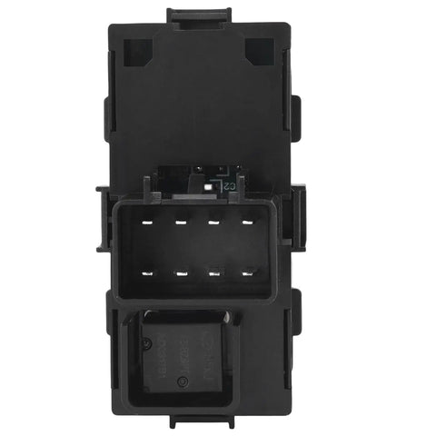 Back view of Power Window Switch For Passenger Front Right And Rear Left And Right Doors Fits 2006 To 2015 Chevrolet HHR Tahoe Avalanche Traverse Suburban Silverado And GMC Acadia Sierra Yukon Easy Install