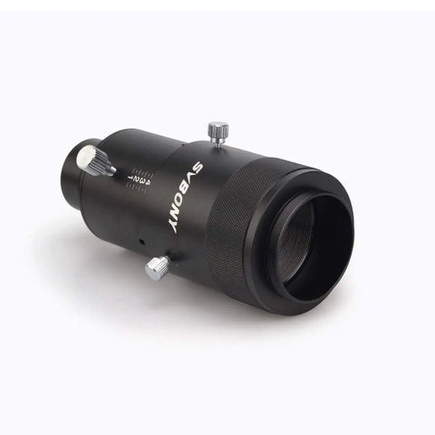 Telescope Camera Adapter Kit Extendable Prime Focus And Variable Projection Eyepiece Connect 1.25 Inches Reflector, side view.
