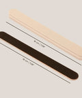 Two polishing bars from the Eight Piece Model Tool Kit For Getting Started Pro Grade Hobby Starter Set, each 18 cm long.