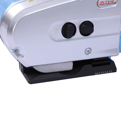 Heavy Duty Electric Strapping Tool Portable Handheld Pallet Baler Cuts And Heat Seals PP PET Bands No Buckles Needed close-up of control buttons