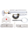 Welding Inspection Tool Kit With Seven Essential Gauges Pro Grade Fillet Weld Gauge Ruler Magnifier Caliper Test Set In Portable Case