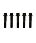 Titanium Split Rim Bolts M7x32mm For 3pc And 2pc Wheels Black High Strength Lightweight Fasteners For Performance Cars