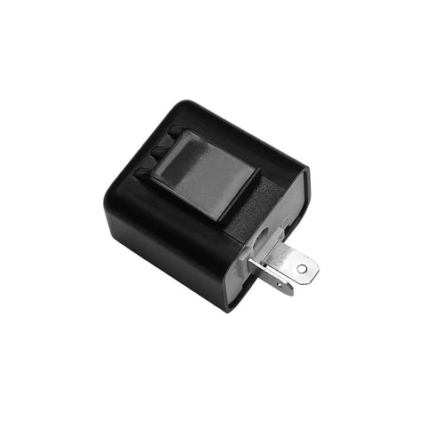 2 Pin Flasher Relay 12V Adjustable Flash Speed for LED Turn Signals and Hazards Hyper Flash Direct Replacement Plug and Play Upgrade