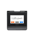 Rock Solid 5 Inch Color Signature Pad With No Sweat Setup And Bulletproof Rsa Encryption For Quick Retail Transactions And Hassle Free Business Checkout Workflows display with stylus and signature screen.