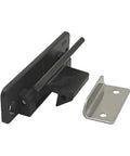 Heavy Duty Door Buckle And Outer Door Stop Kit For Cabinets And Drawers Black Easy Install Hidden Lock Modification Hardware