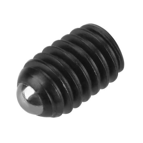 20 Pack M4 X 8mm Carbon Steel Ball Plunger Pins Featuring Hex Socket Spring Loaded Construction for Machine Fixtures