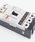 Heavy Duty Series C K Frame Molded Case Circuit Breaker 3 Pole 125 To 400 Amp 240 480 600 Volt, white and black, top view