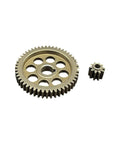 48 To 51 Mm Chainsaw Gear For Lawn Mower Corner Hole Assembly Power Transmission Heavy Duty Metal Gear With High Strength Alloy
