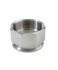 Geife 304 stainless steel tri-clamp to FNPT sanitary adapter, 2in FNPT x 2in TC, female threads