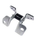 Built Tough Lower Door Hinge Replacement For Left Front Or Rear Driver Side Fits Chrysler Cherokee Durango And Chrysler 300, silver metal hinge.