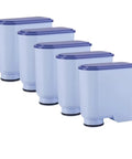 Coffee Machine Water Tank Filter Kick Up Your Daily Grind With Zero Gunk And Silky Texture Softens Hard Water For Next Level Brews, set of 5 cartridges.