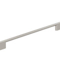 Cityscape Satin Nickel Cabinet Pull Center-To-Center Ten And One Sixteenth Inch Pack Of 10 Versatile Contemporary Hardware for drawers.