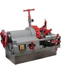 Pro Grade 110V Electric Pipe Threading Machine 750W Motor Easy Cuts And Reams 1/2 To 3 Inch Conduit for plumbing tasks.