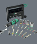Tool Check Modular 1 21 Piece Screwdriving Set Ultra Compact Pro Grade Versatile Kit with One Quarter Inch Ratchet Set
