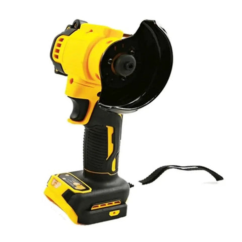 Pro Grade 3 Inch Cordless Mini Angle Grinder Rock Solid Workhorse Power Tool For Turbo Cutting Polishing And High Speed Metal Removal built with ergonomic grip.