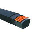 Cutaway view of DURA-Prime PowerDrive V Belt Five Eighths Inch Wide By Sixty Six Inch Long B63 Or 5L660 Replacement