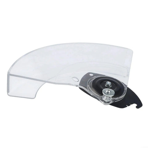 Miter Saw Transparent Blade Guard For 255 Saw Aluminum Machine Plastic And Metal Safety Cover with clear view feature displayed