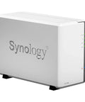 Game Changing Home Network Storage Built Around A Rock Solid Eight Terabyte Solid State Drive For Hassle Free Backups, sleek white NAS.