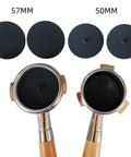 Backflush Rubber Disk Set For Espresso Machines 50mm Or 57mm Deep Group Head Cleaning For Home Barista Use 2 Pack Blind Backflush Disks