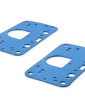 108 200 Metering Block And Fuel Bowl Gasket Pack Blue Nonstick Gasket For Carburetors Tough As Nails Durable Replacement Seal Kit For High Performance Engines, two blue gaskets