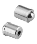 Heavy Duty Stainless Steel Ball Plunger Cabinet Catch And Drawer Latch 4 Pack Premium Silver Tone Hardware tight grip closure components