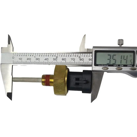 Coolant Level Sensor Switch 4383933 0193-0468 with caliper measurement for Cummins Truck Engine K19 K38