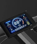 Top Tier S966 Color LCD Display For 24-72V E Bikes With Real Time Speed Power And Temp Monitoring To Upgrade Your Ride Game Today, black ABS e-bike LCD on handlebar