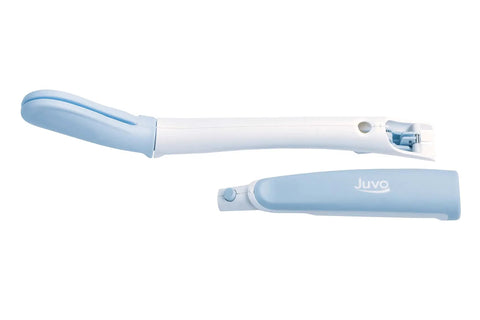 Portable Travel Toilet Aid With 17 Inch Reach And Easy Attach Detach 2 Piece System Self Wiping Comfort Grip Trigger Release