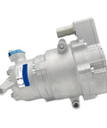 Electric AC Compressor B30EV ETS34GYBGAA showing reinforced steel housing for efficient thermal management.