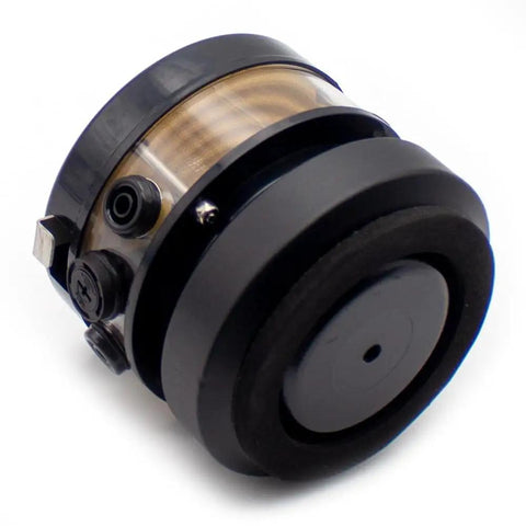 Resonance Ring Demonstrator For Physics Teaching And Vibration Lab Equipment With Chladni Figure Inspired Next Level Oscillator And Vibration Generator For Experiments, compact black ring unit