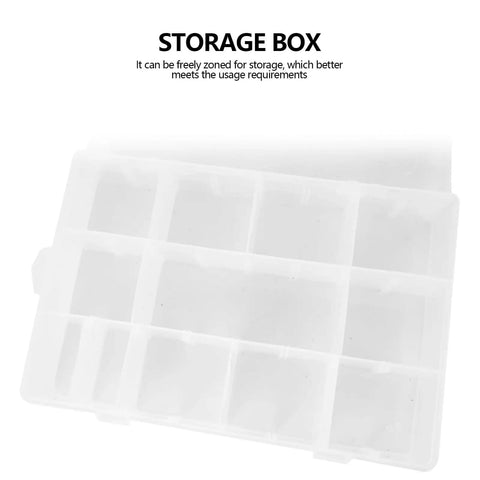 Storage box for Universal Stainless Steel Motorcycle Fairing Bolt Kit With M5 And M6 Screws Windscreen Fasteners And Clips 195 Piece Set