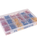 Check Out This Awesome 1200 Piece Quick Connect Terminal Kit With Durable Copper And Tinned Plating For Easy Electrical Rezzos And Solid Wire Fixes That Actually Hold Up Under Pressure, 1200pc wire terminal kit in plastic organizer box