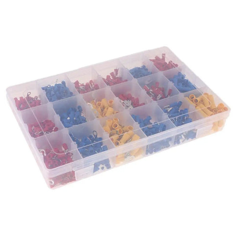 Check Out This Awesome 1200 Piece Quick Connect Terminal Kit With Durable Copper And Tinned Plating For Easy Electrical Rezzos And Solid Wire Fixes That Actually Hold Up Under Pressure, 1200-piece crimp connector box