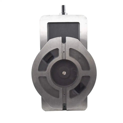 Badass Precision 6 Inch X 7.87 Inch Swivel Mill Vise, steel body, front view, designed for metal fabrication tasks.