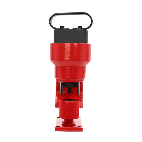Heavy Duty CH-60L Hydraulic Crimping Tool And Punch Machine With Powerful 31 Ton Pressure For Easy Hole Drilling Durable CR45 Steel Construction Heat Resistant Long Lasting Performance For Pros, front view.
